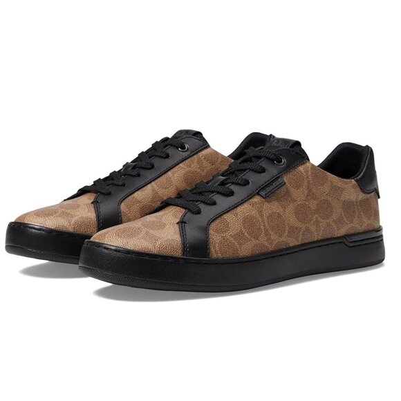 New Men's COACH Lowline Signature Low Top Size 10 - Picture 1 of 6
